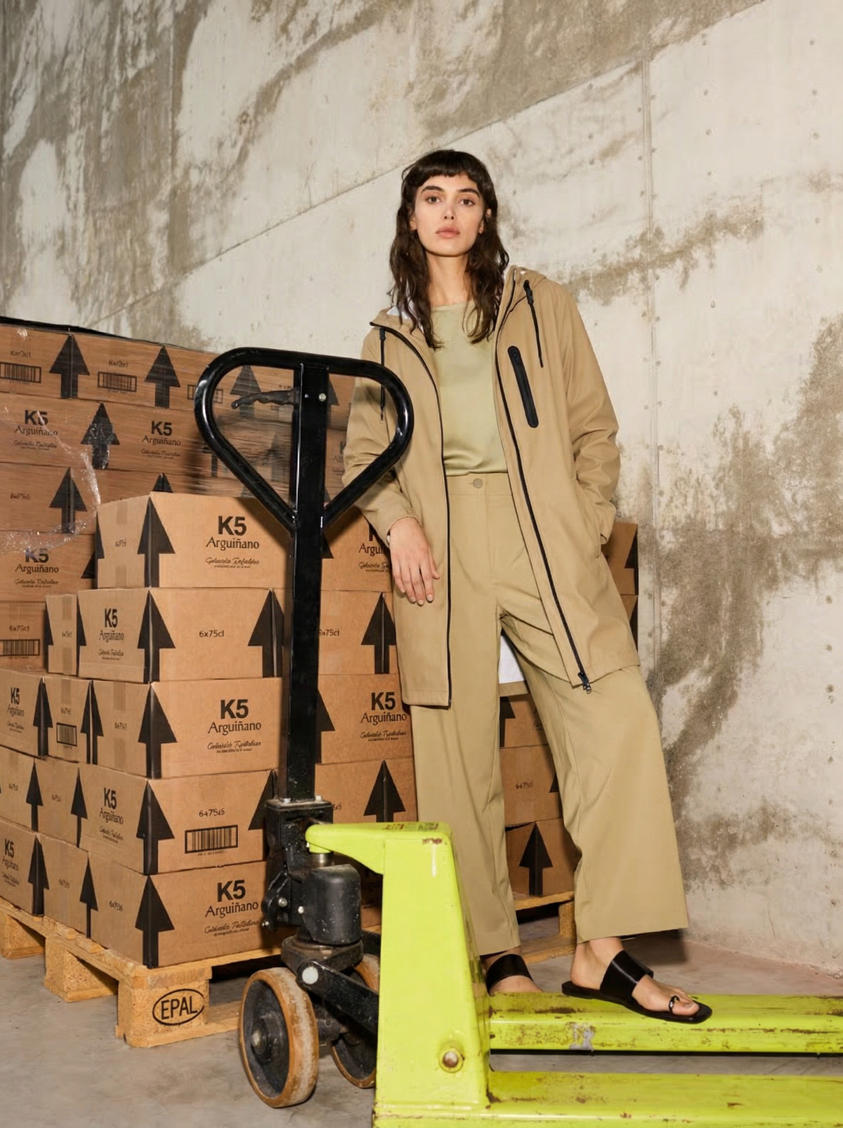 TANTÄ Zip Pocket Waterproof Coat