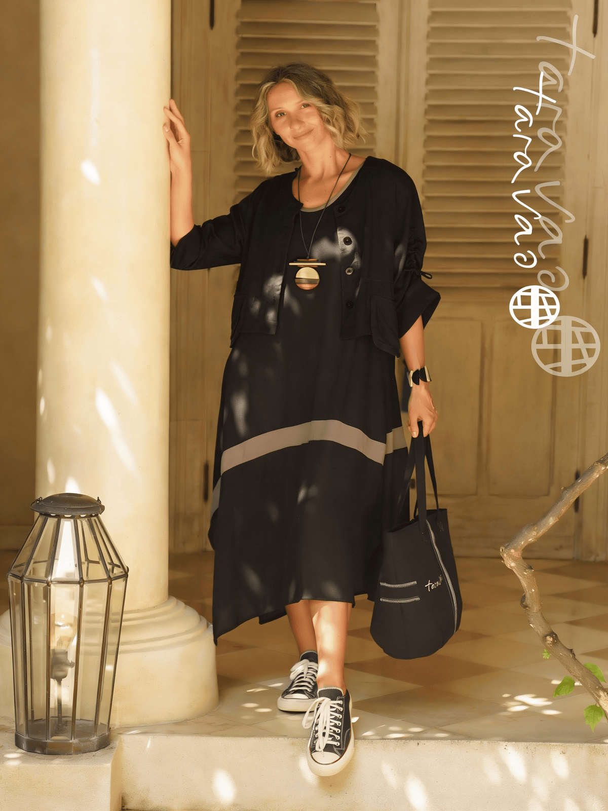 Tara Vao Pocket Jacket Top