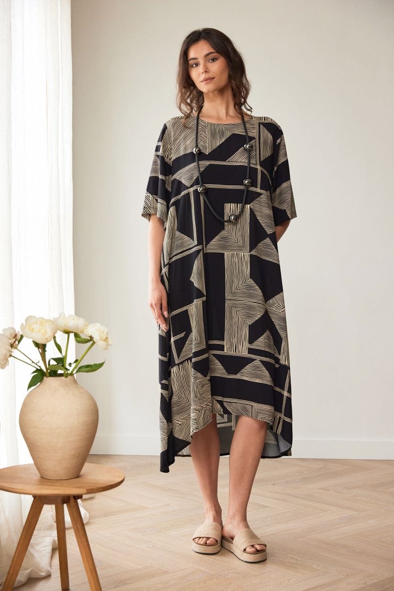 PERUZZI Geometric Dress