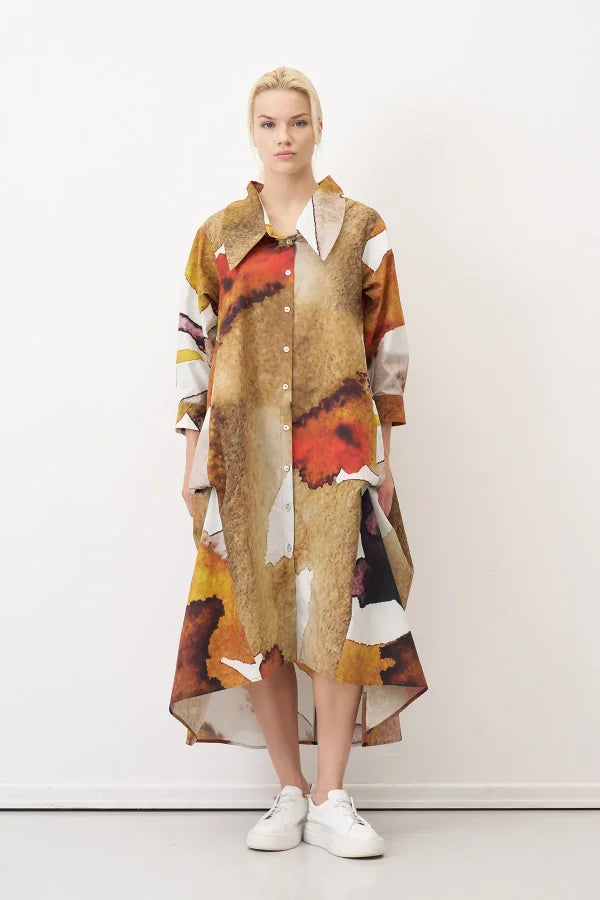 BIZE Glass Print Coat