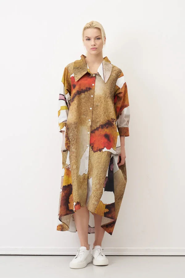 BIZE Glass Print Coat