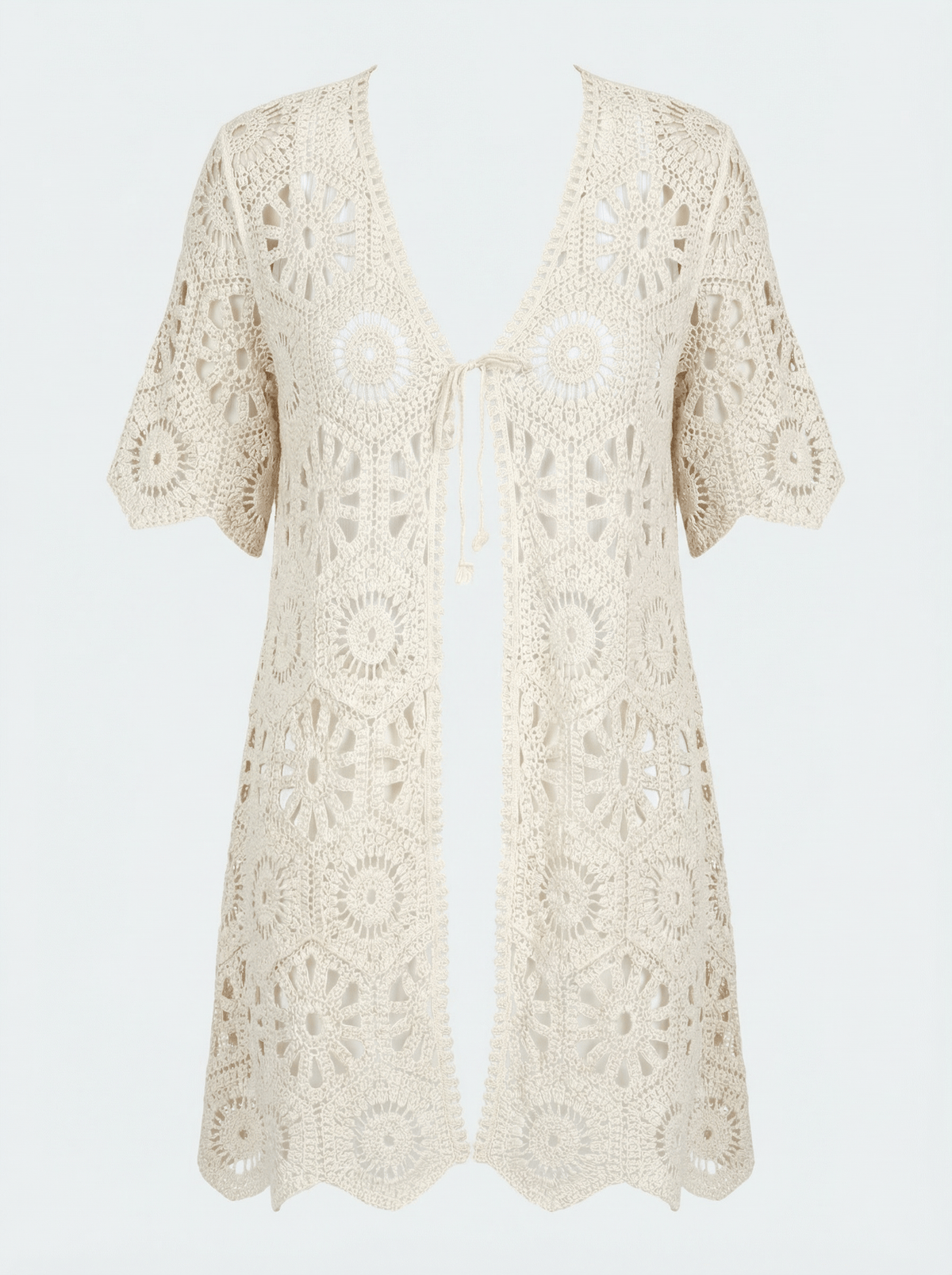Kartner Longline Crochet Knit