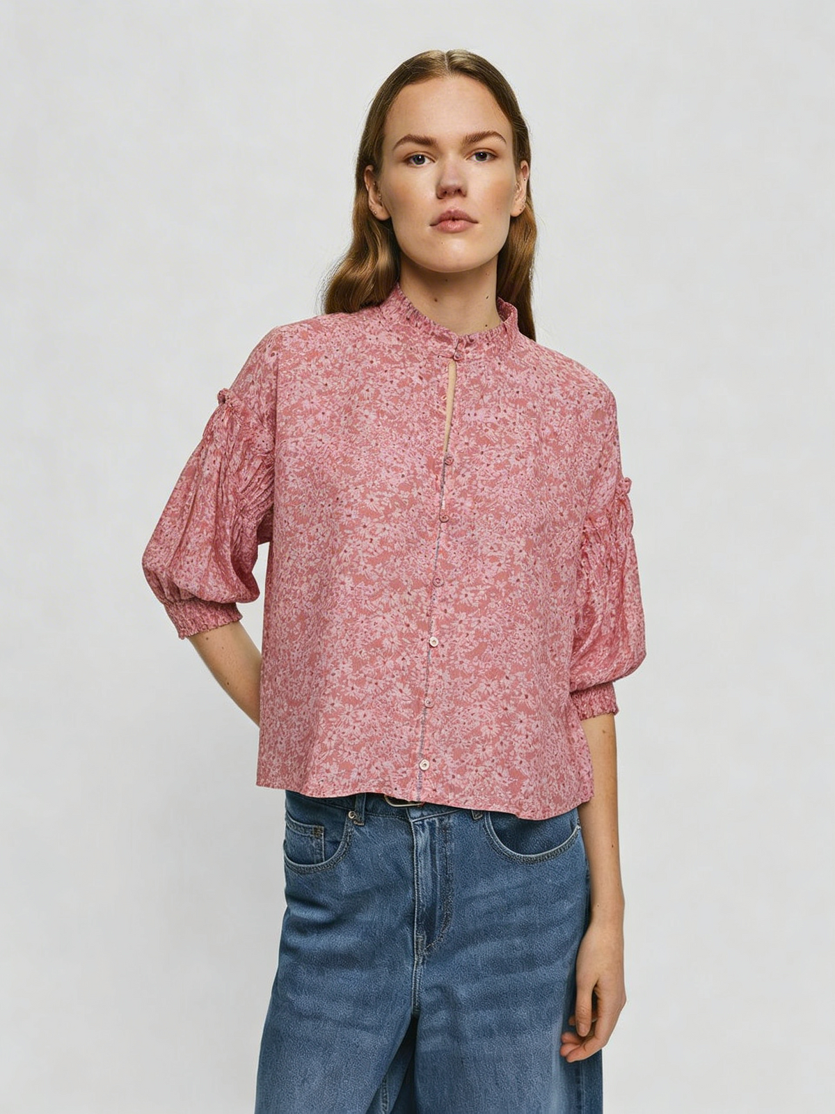 MSCH Ruffle Shirt