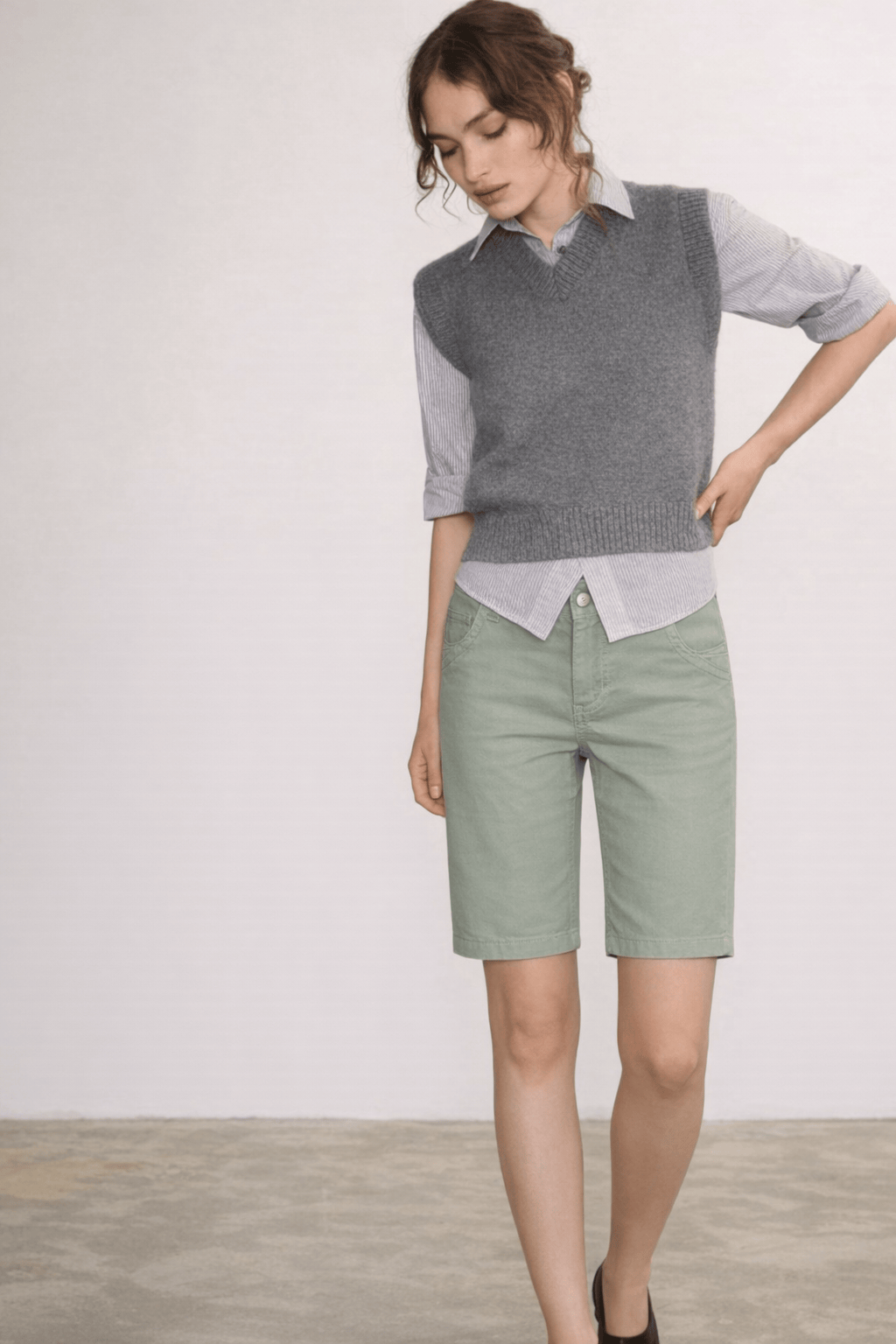 ANNA MONTANA 5 Pocket Shorts