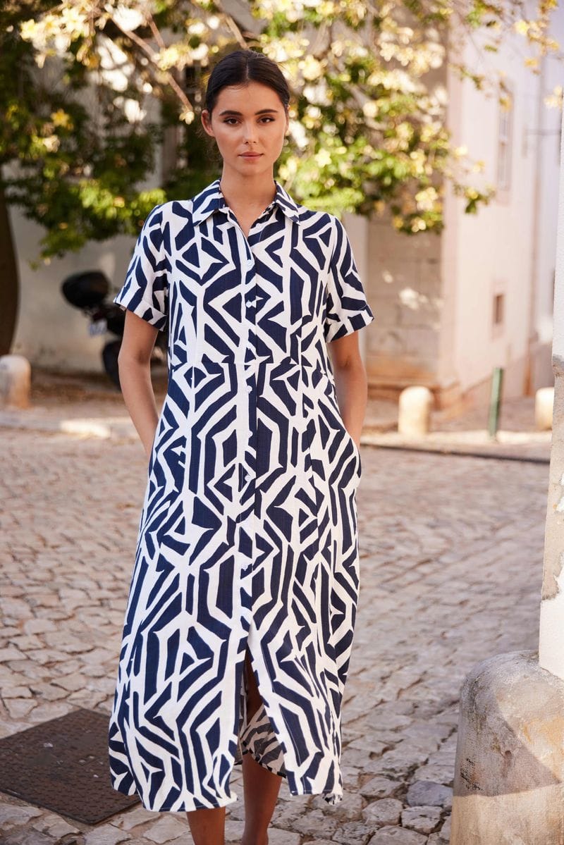 choice clothing ladies dresses Oversized Long Shirt Dress