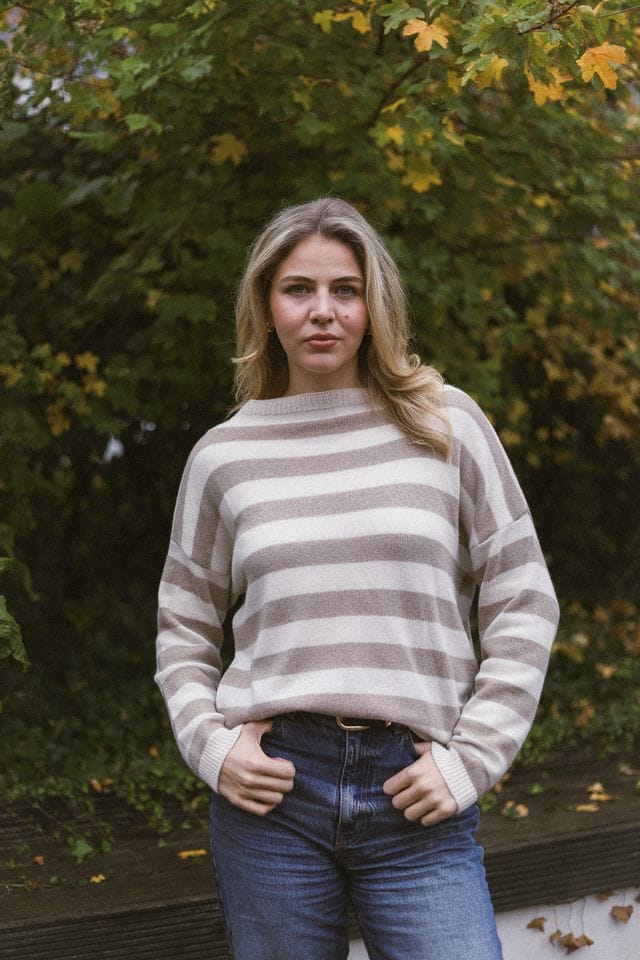 ART Stripe Fine Knit