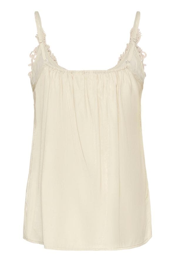 CREAM Lace Cami