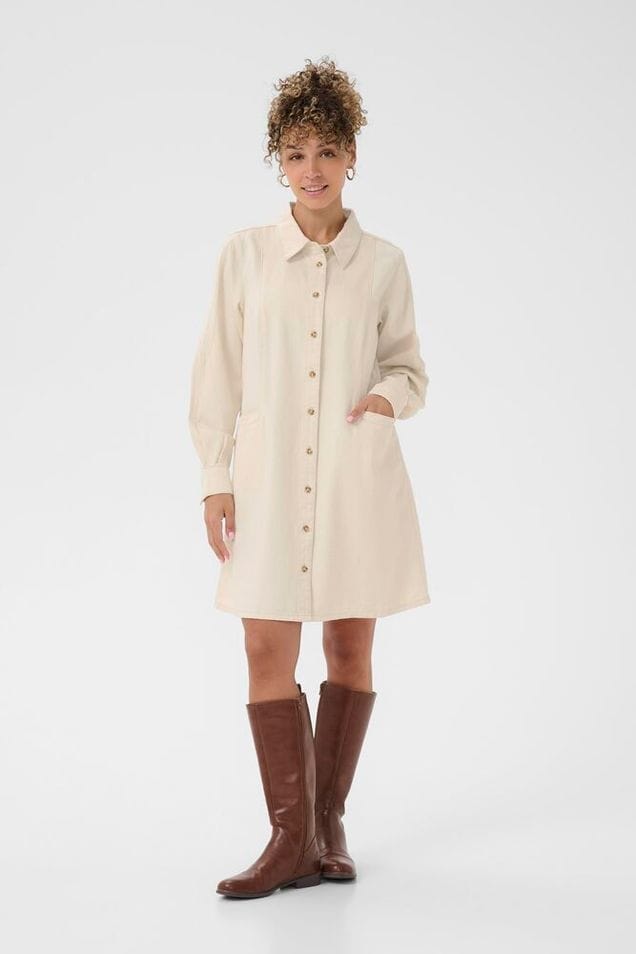 CREAM Denim Dress – Choice Boutique CREAM Denim Dress – Choice Boutique