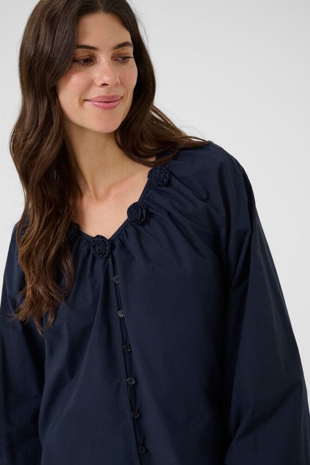 CREAM Rosette Blouse