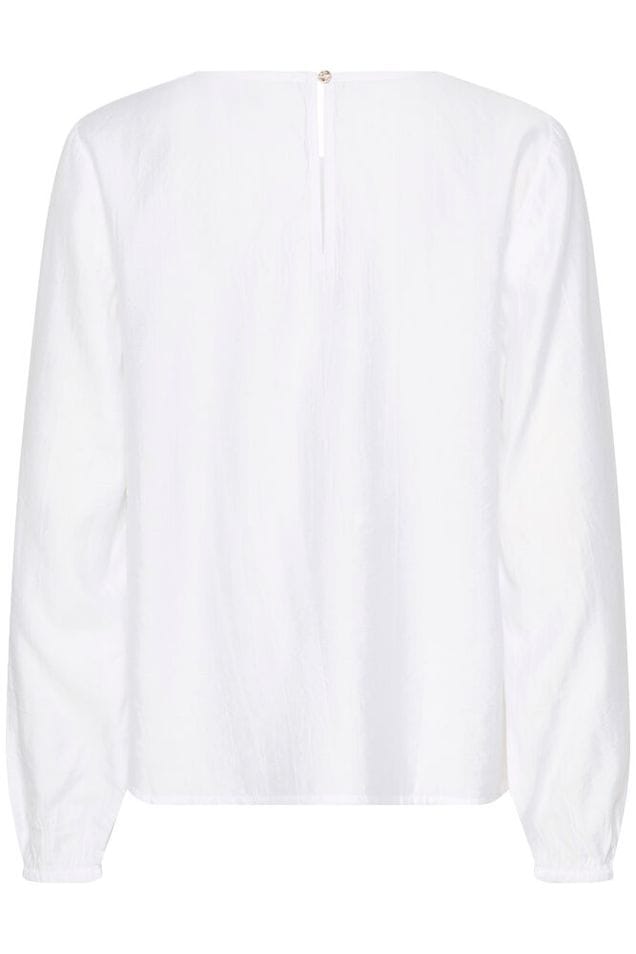 CREAM Embroidered Blouse