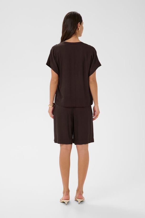 Kaffe Linen Top