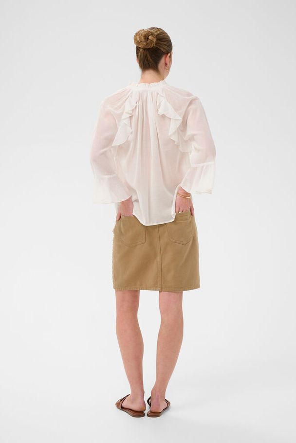 Kaffe Ruffle Blouse