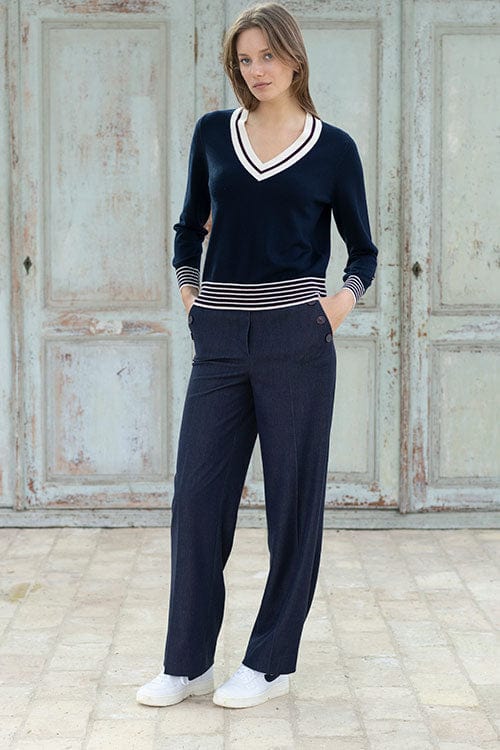 Hongo V-Neck Jumper