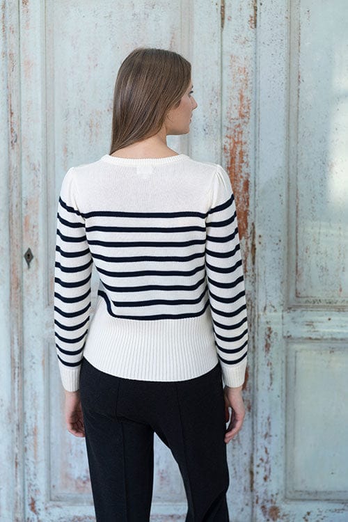 Hongo Nautical Button Knit