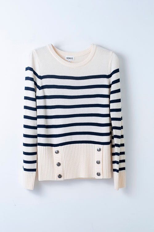 Hongo Nautical Button Knit