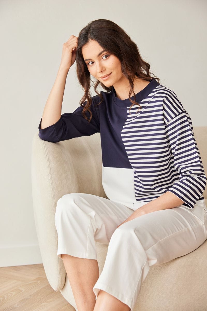 PERUZZI Stripe Top