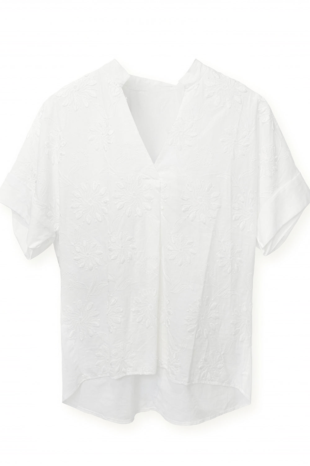 Kartner Floral Stitch Blouse