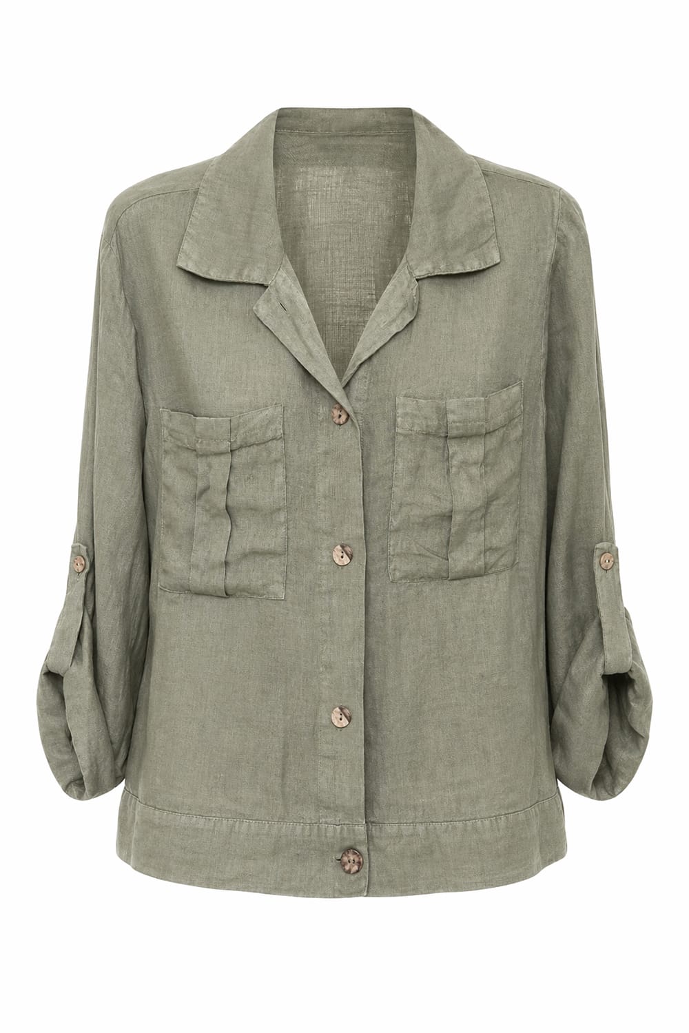 ART Cropped Button Through Jacket
