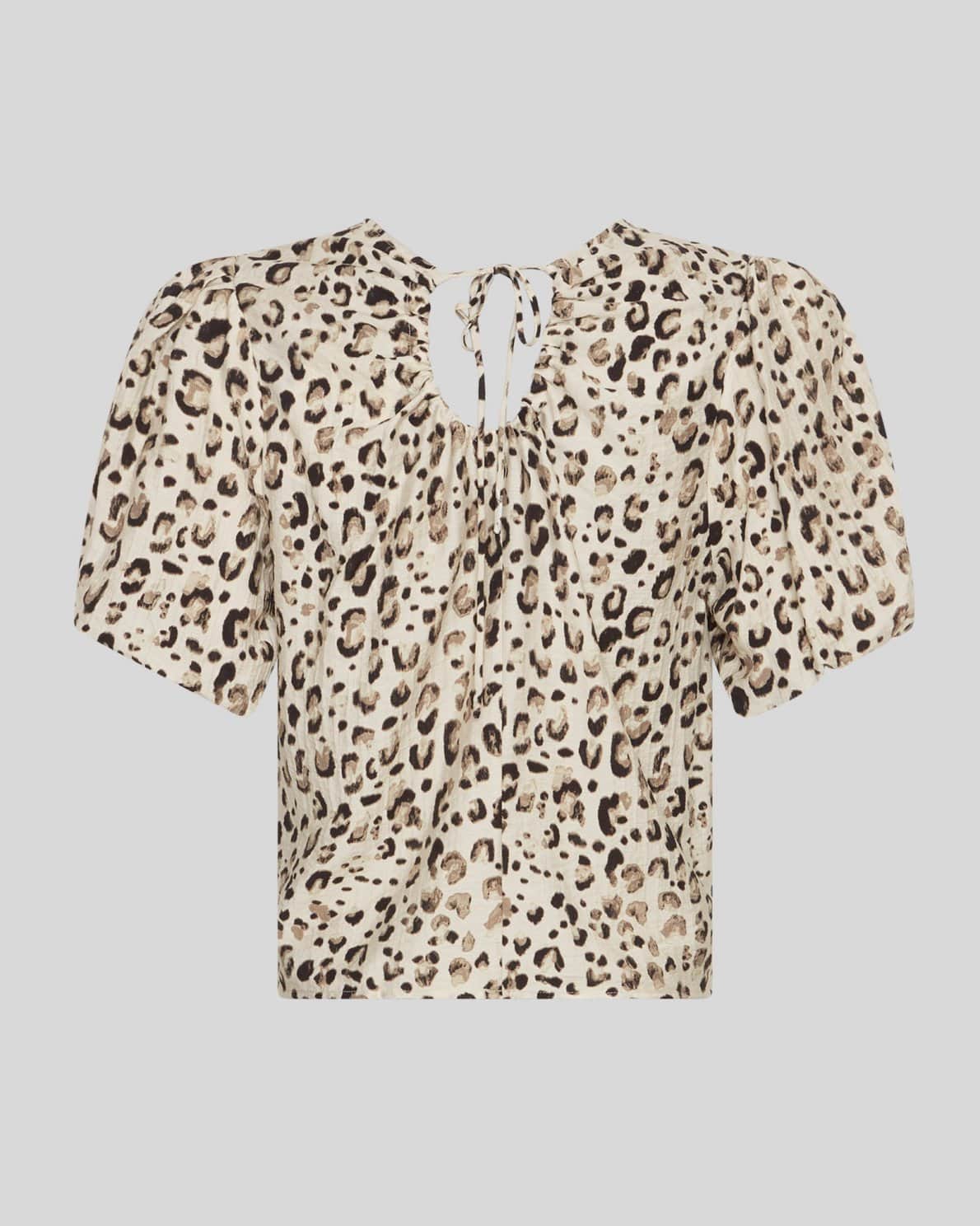 Tiger Print Puff Sleeve Top Tiger Print Puff Sleeve Top