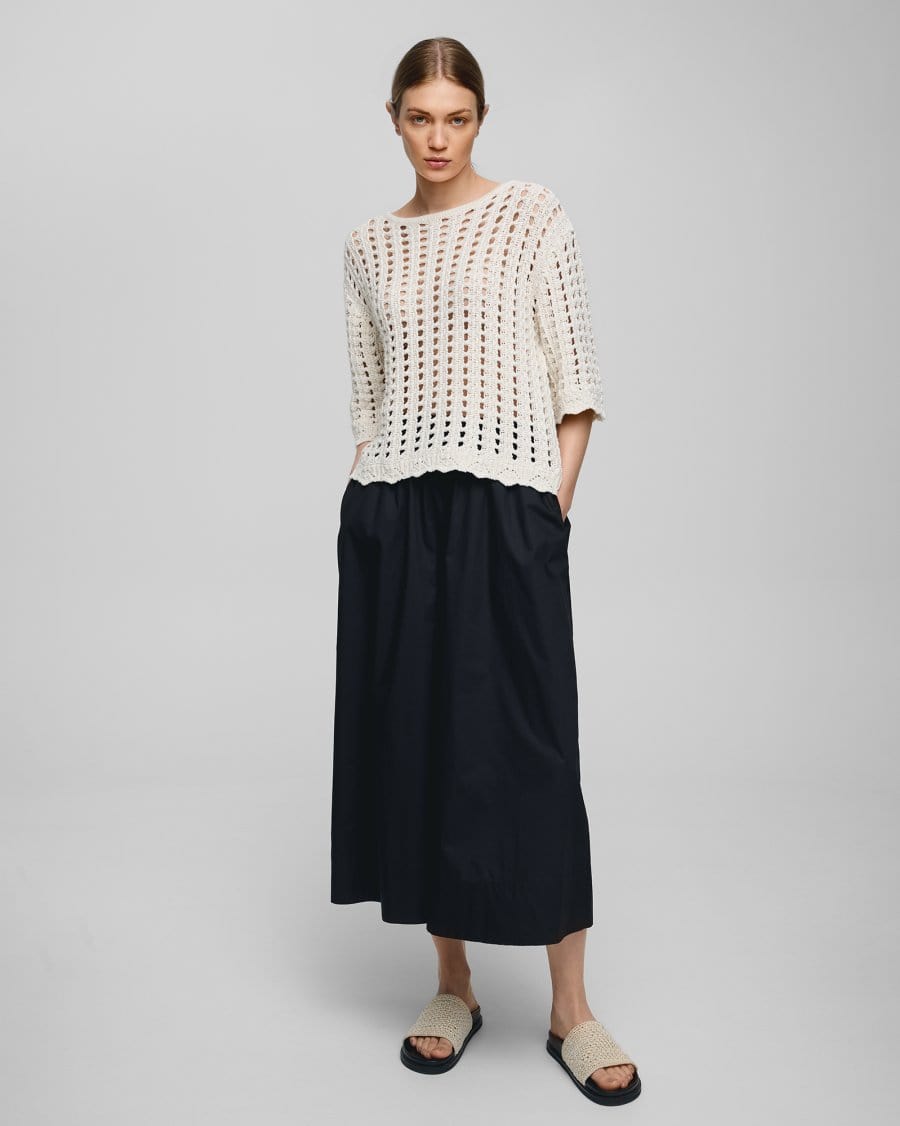 MSCH Scallop Open Knit