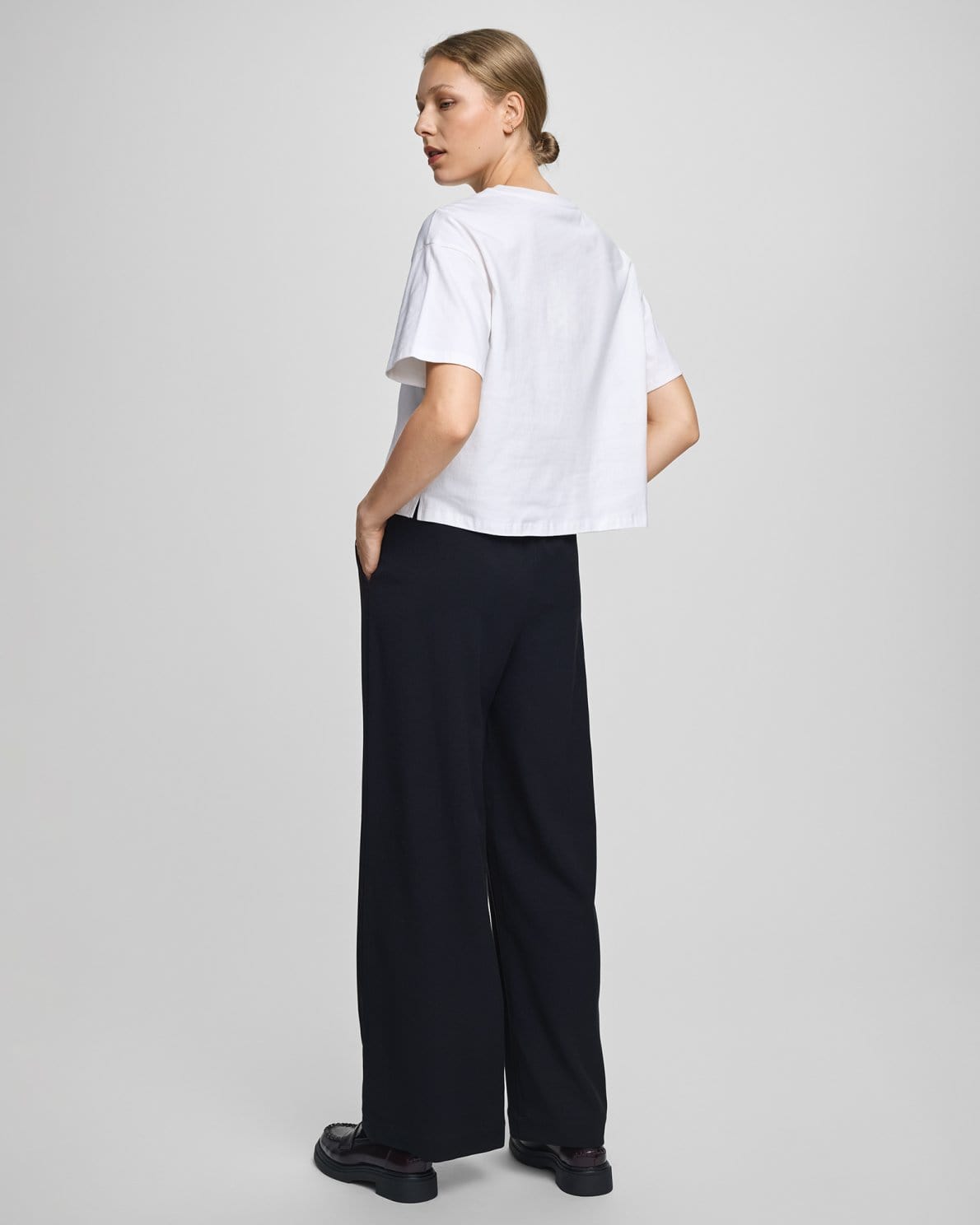 MSCH Wide Leg Relaxed Trouser