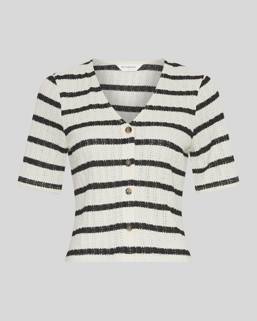 MSCH Stripe Button Down Knit