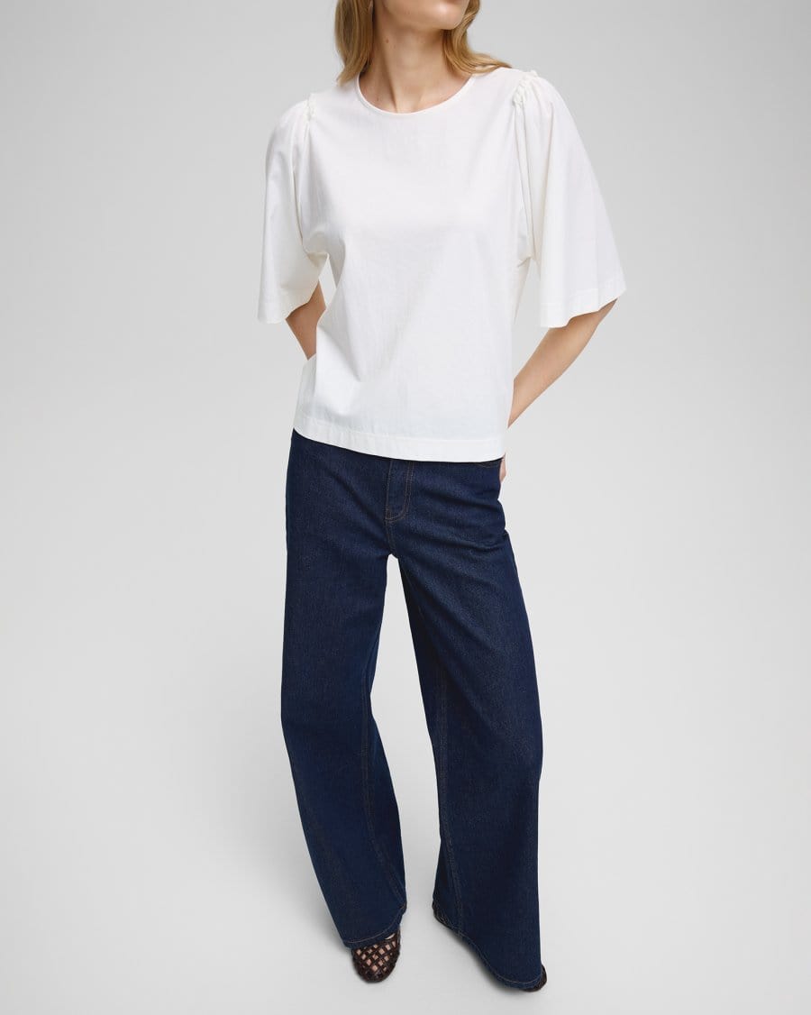 MSCH Wide Sleeve Basic Top