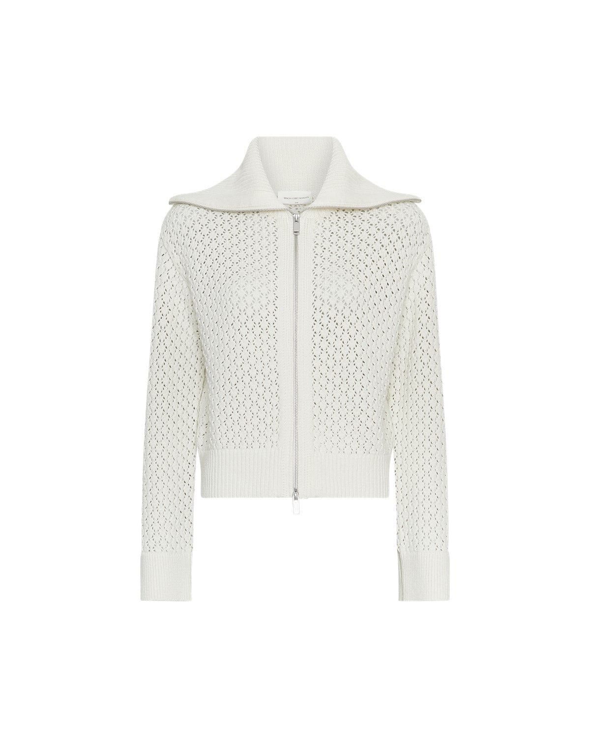 MSCH Zip Up Crochet Knit