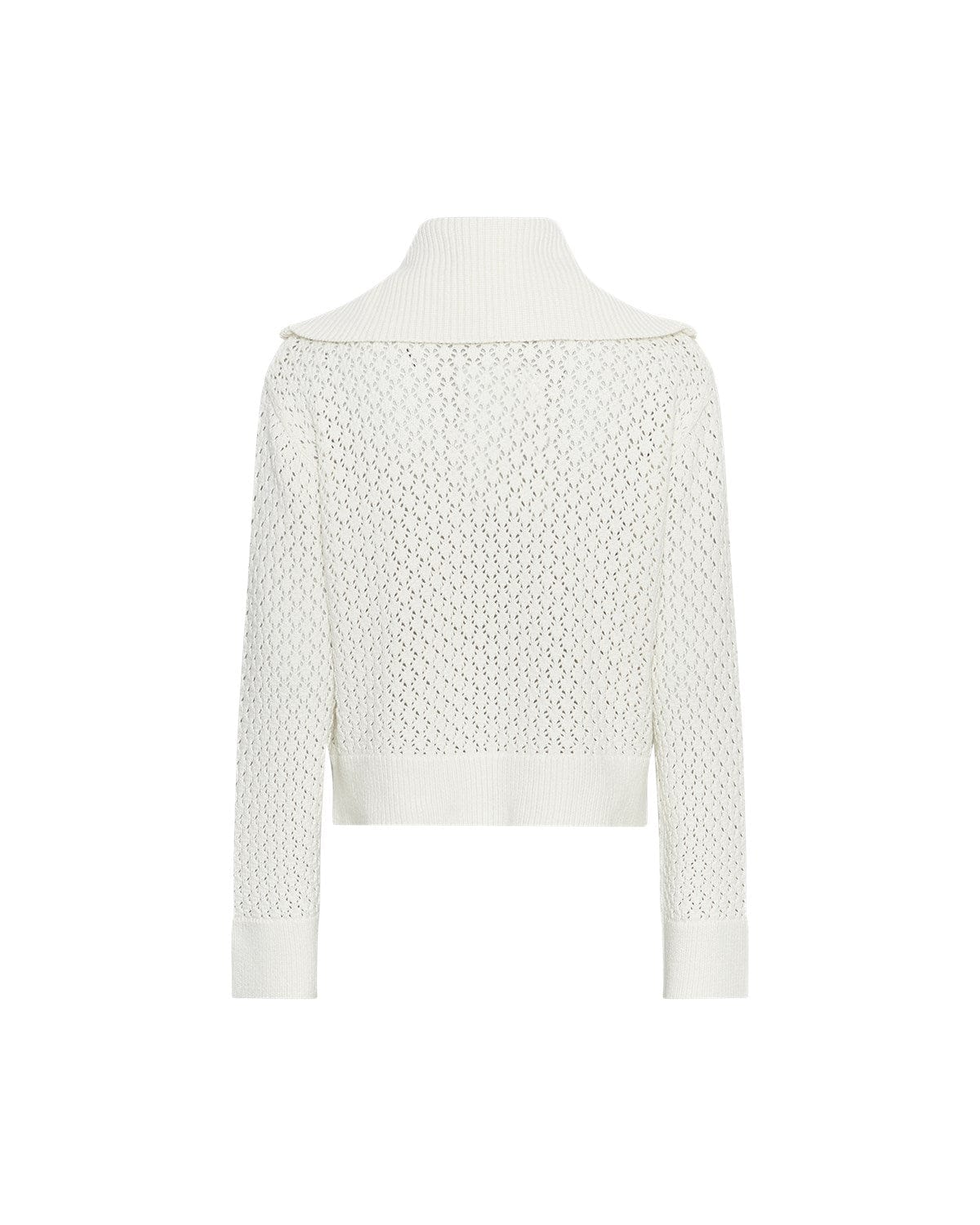 MSCH Zip Up Crochet Knit