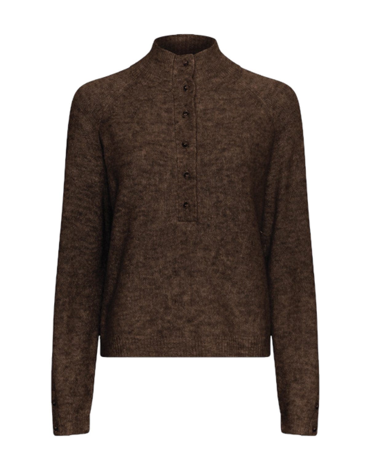 MSCH Funnel Knit With Buttons
