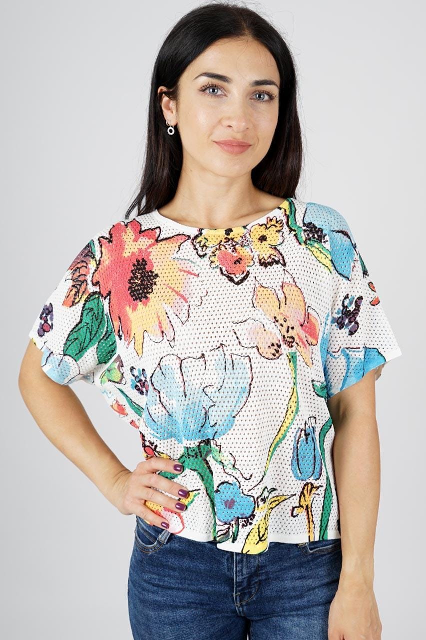 Kartner Net Knit Top