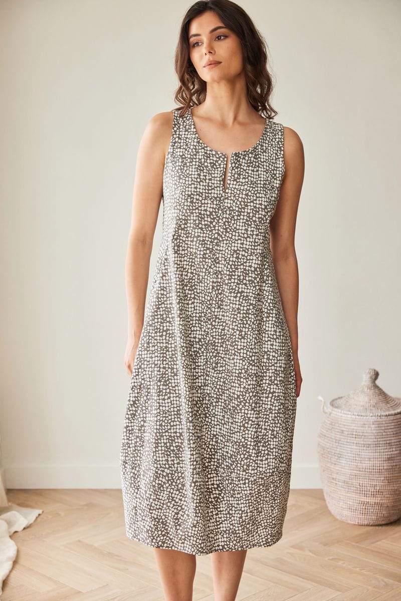 PERUZZI Print Stretch Dress