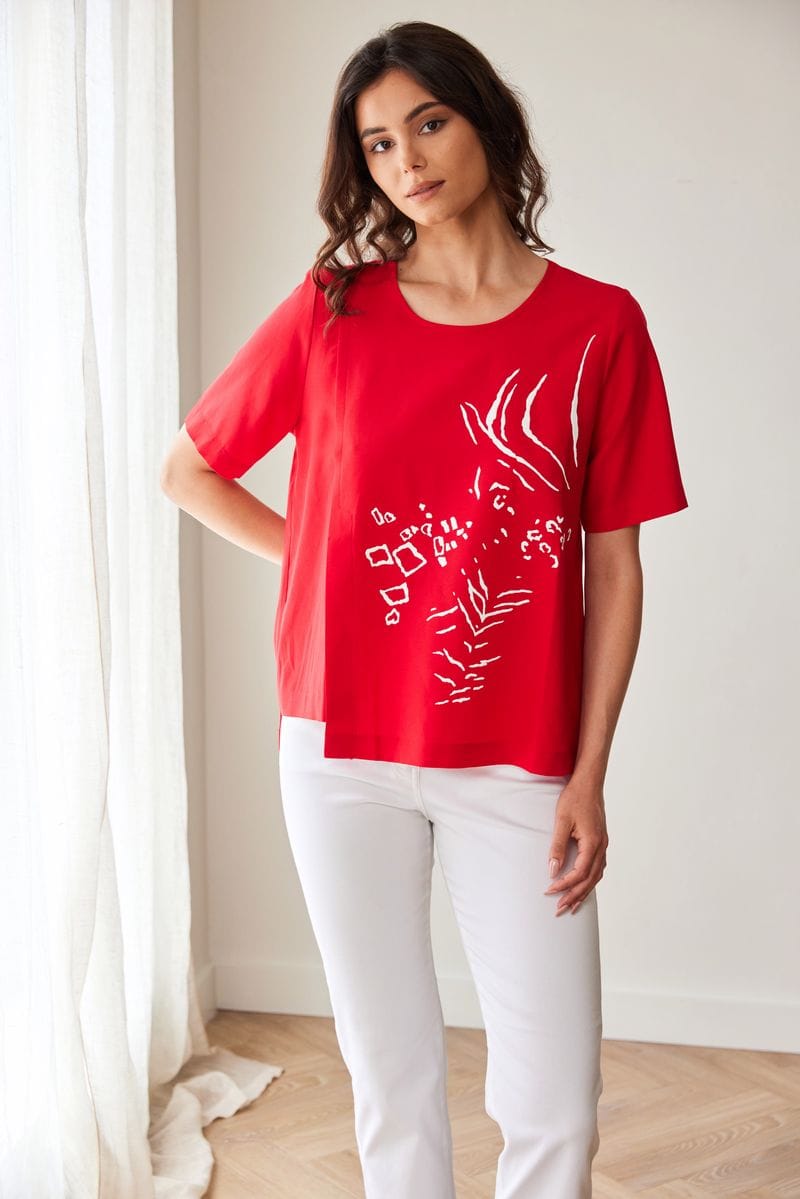 PERUZZI Applique Top