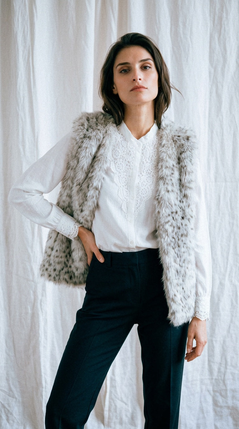 Julie Guerlande Lace Shirt