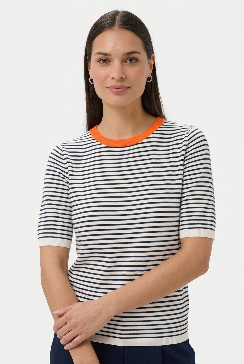 KAFFE Stripe Knit