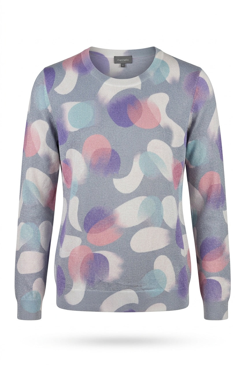 Kartner Print Lurex Knit