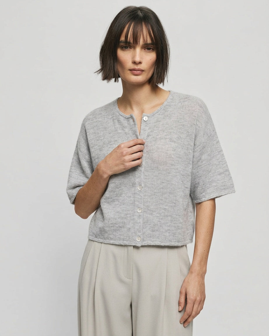 MSCH Button Fine Knit