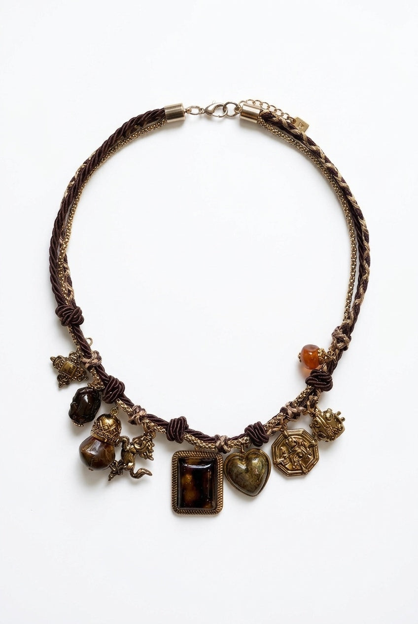 Maribel Charms Necklace