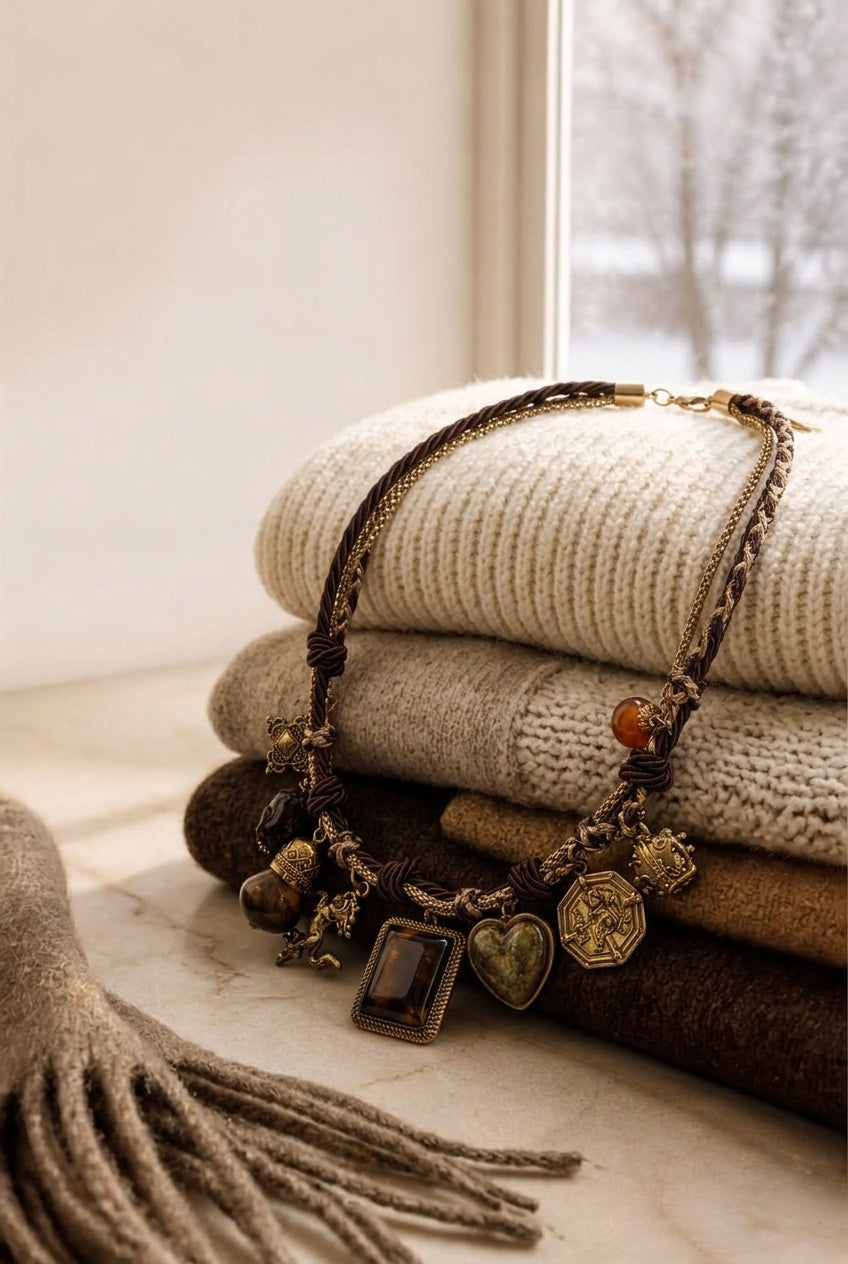 Maribel Charms Necklace