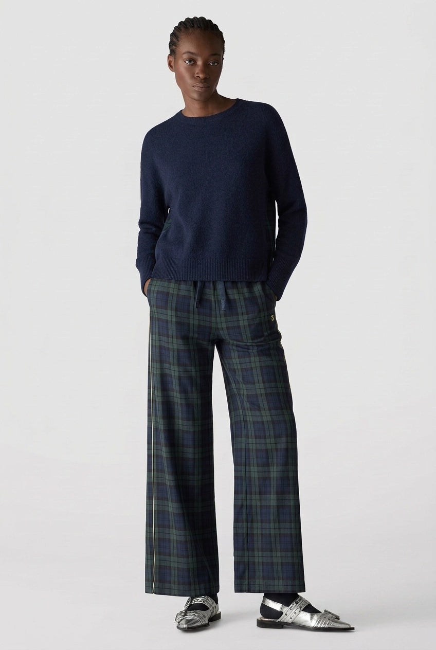 LE COMTE Tartan Knit
