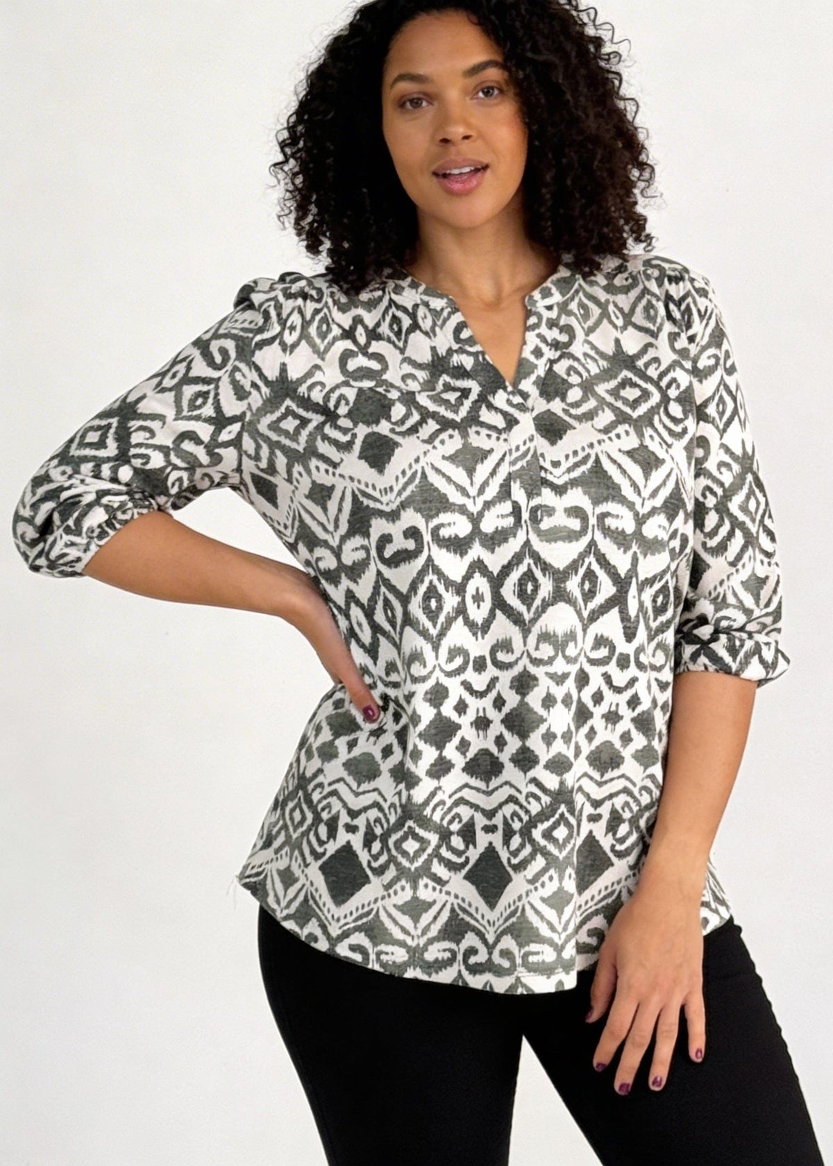 Kartner Border Blouse