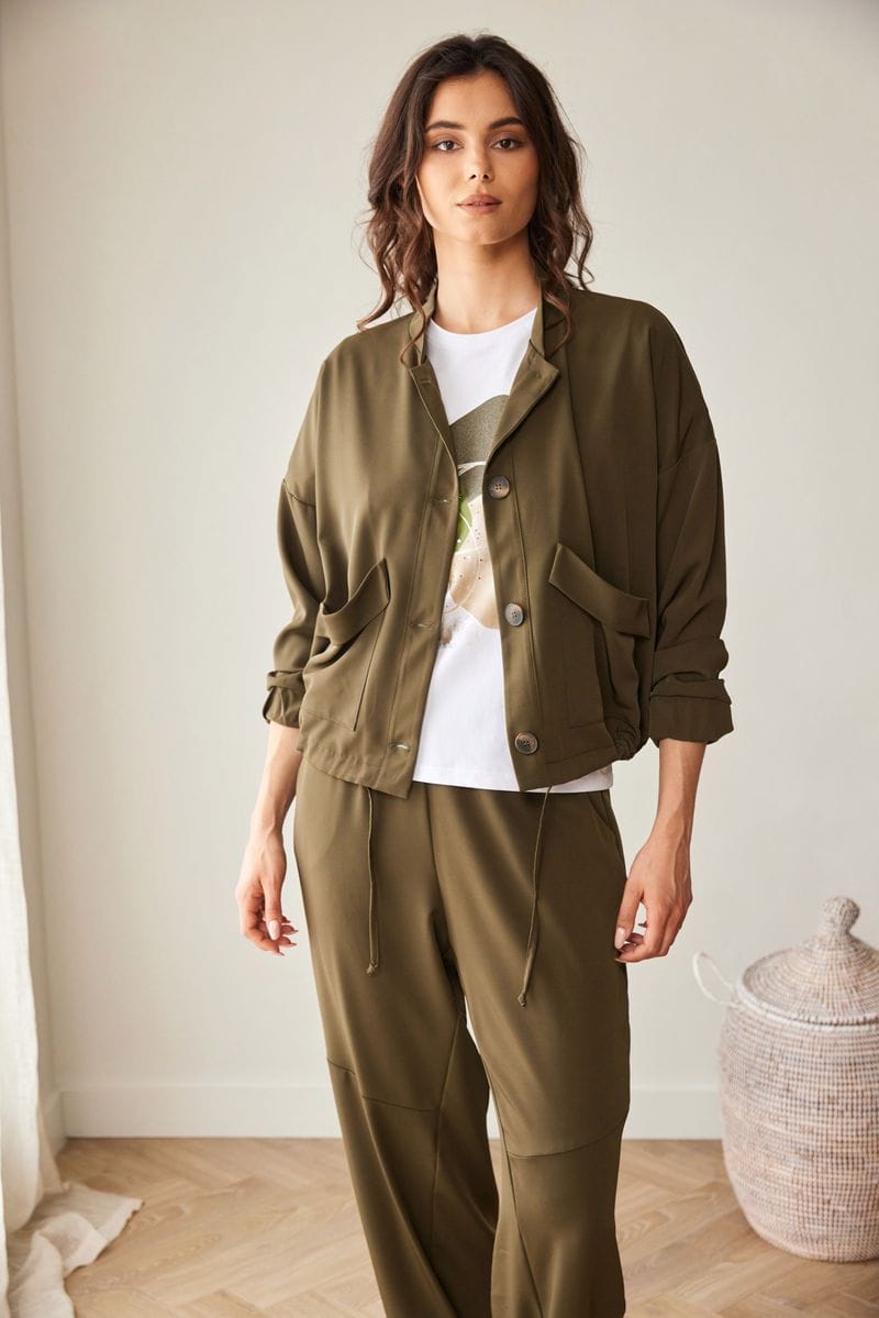 PERUZZI Button Detail Jacket