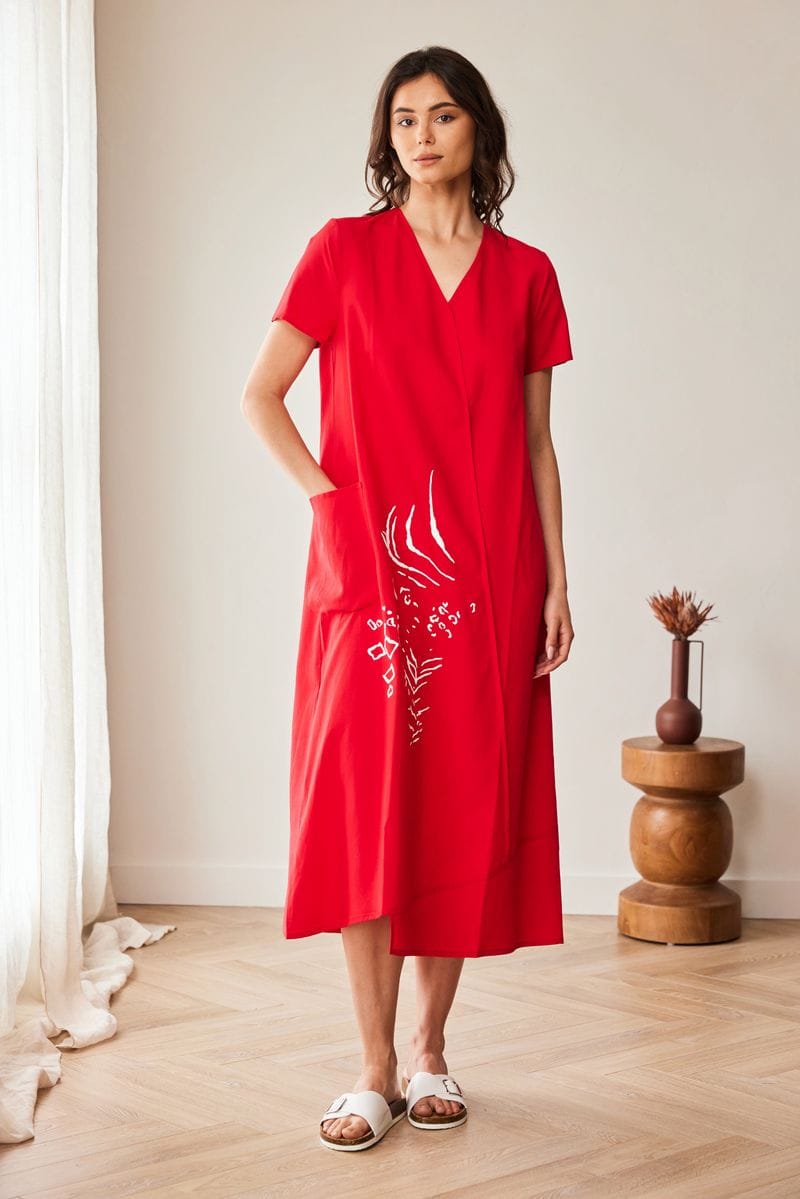 PERUZZI Applique Dress