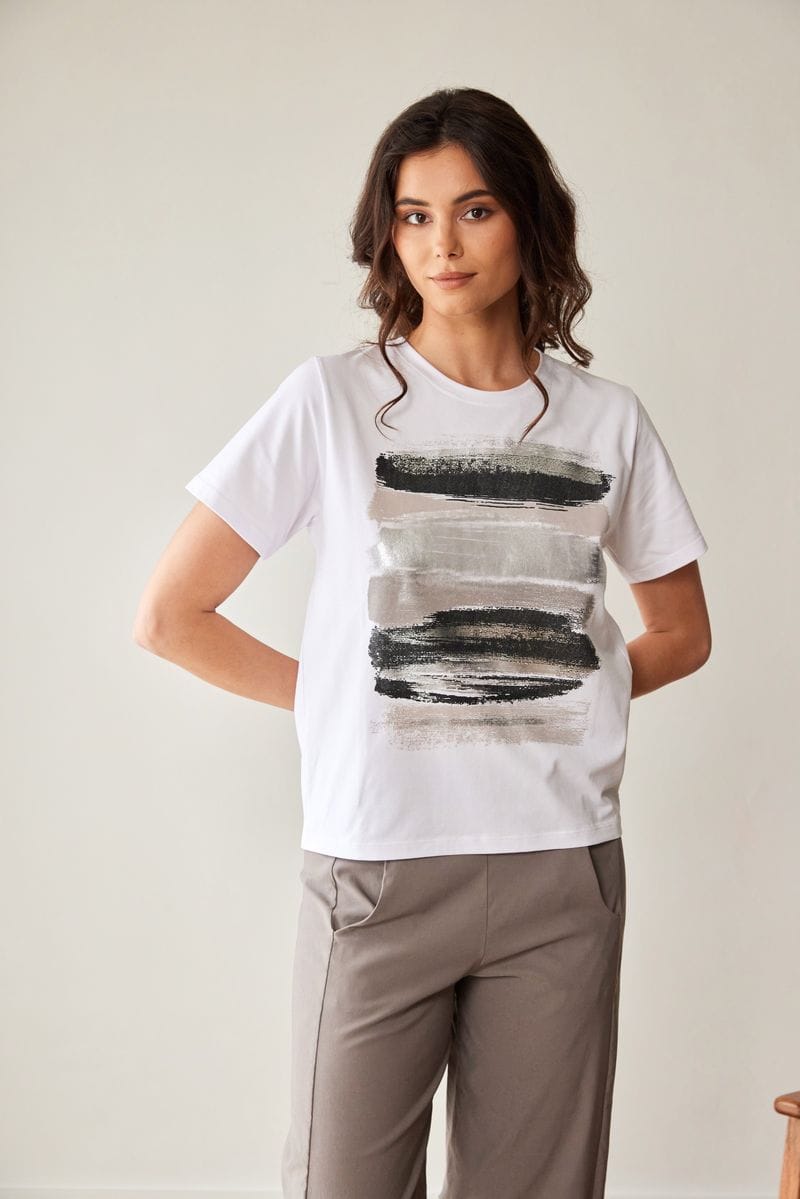 PERUZZI Stripe T-Shirt