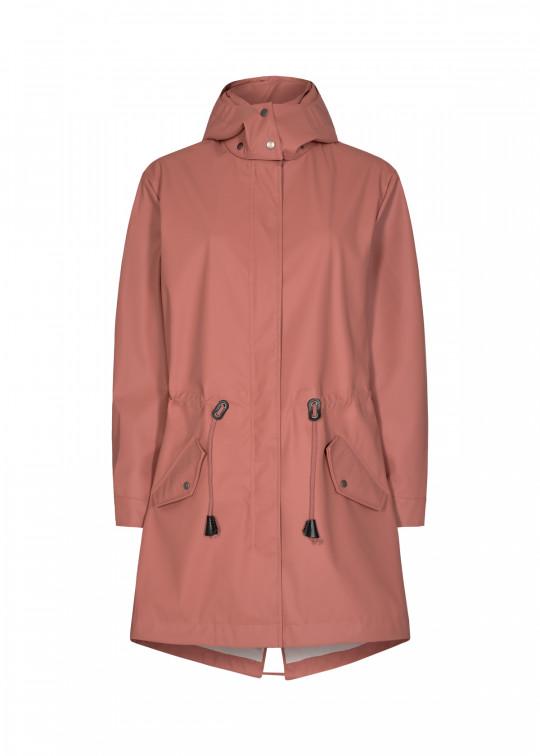 Soyaconcept Drawstring Rain Coat