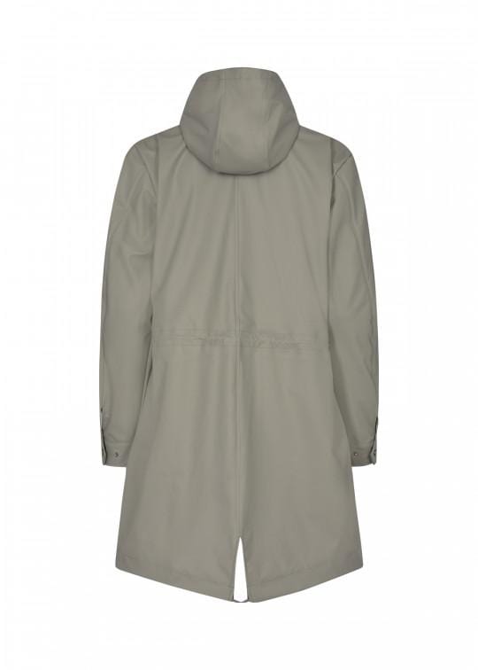 Soyaconcept Drawstring Rain Coat