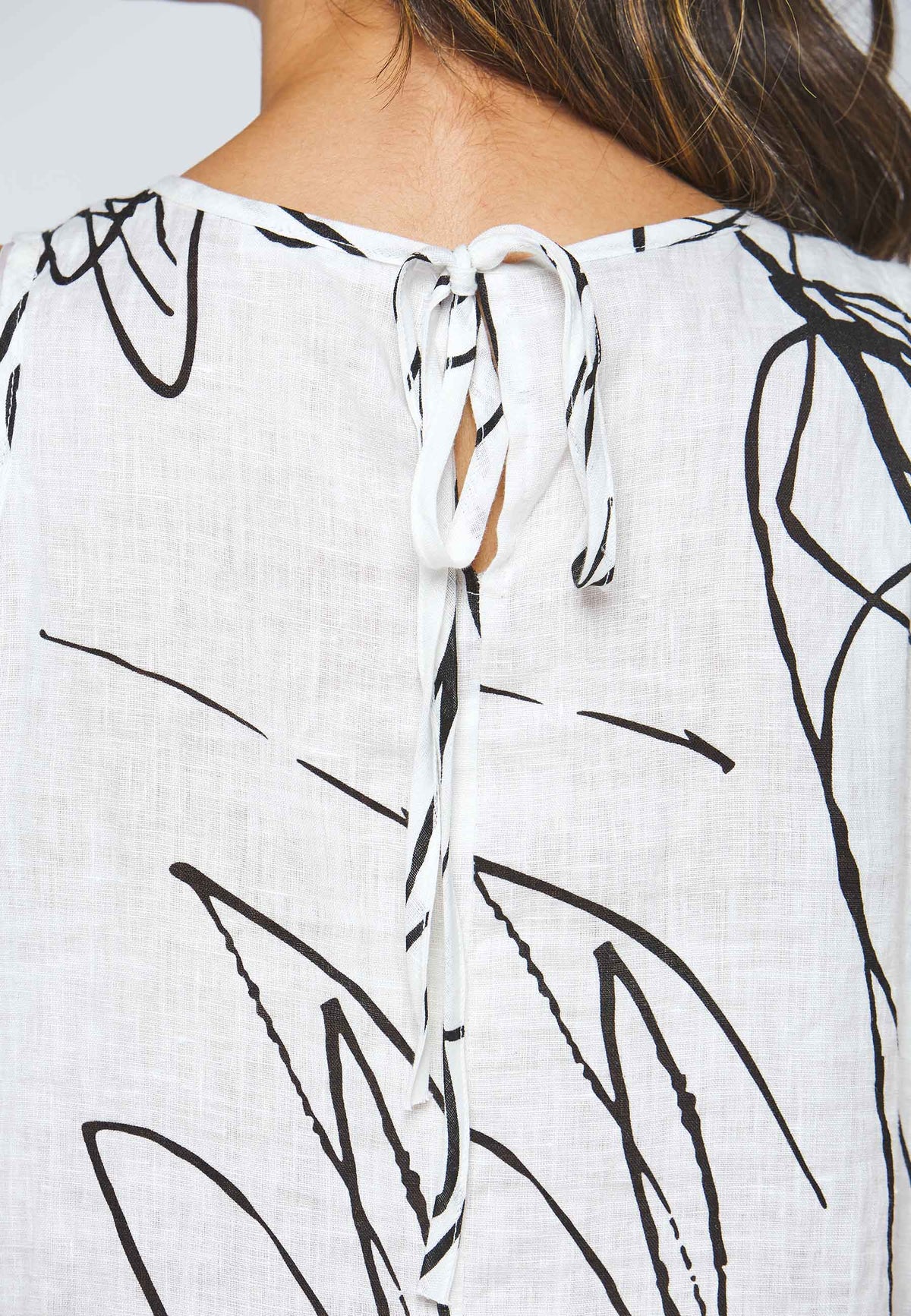 LUUKAA Scribble Print Vest