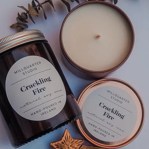 Crackling Fire Soy Wax  Candle