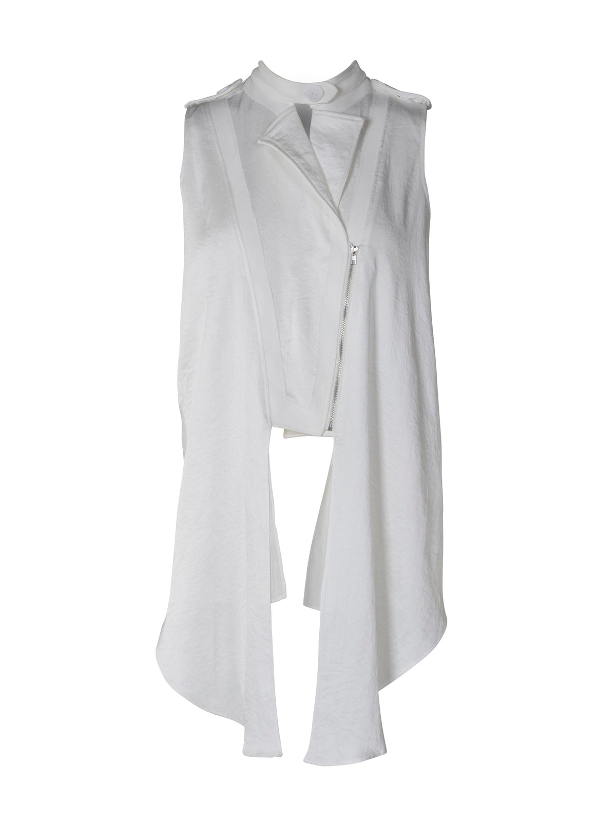 NU Crepe Waistcoat