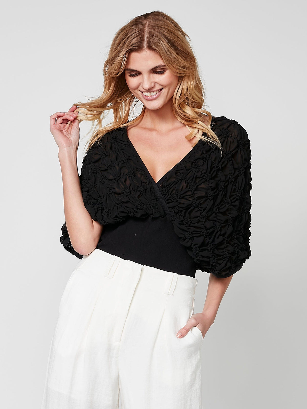 NU Ruffle Top